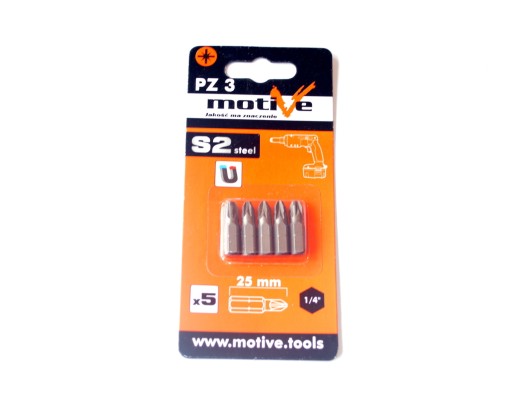 BROTY S KRÍŽOVÝM POHONOM PZ3X25MM 5KS