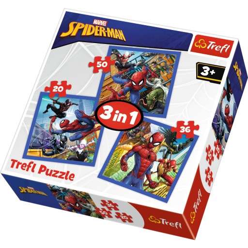 3v1 puzzle Spider Force Spider-Man kluby