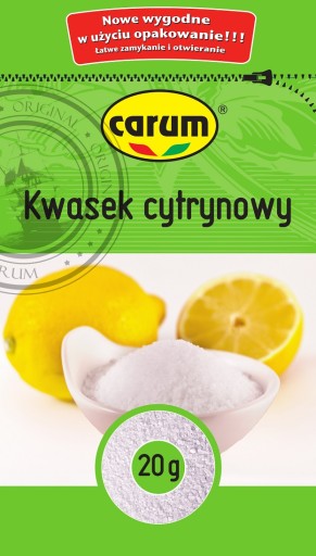 Carum kyselina citrónová 20 g