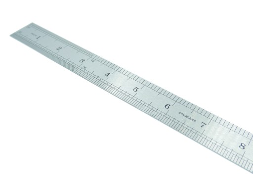 STEEL RULE RULE RULE 300mm INOX