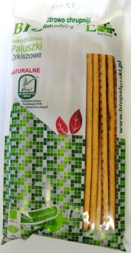 BIELOZRNNÉ PALADOVÉ TYČINKY, PRÍRODNÉ BIO 15