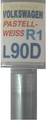 VW L90D R1 PASTELLWEISS OPRAVA LAKU NA ŠKRABANINY ARA