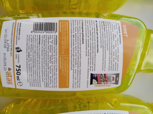 ATAS PLAK VINET CLEAN PLASTICS 750 ML