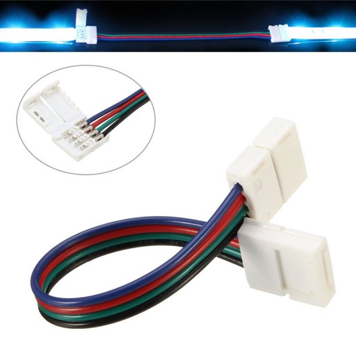Dvojitý konektor pre RGB LED pásik 10mm konektor