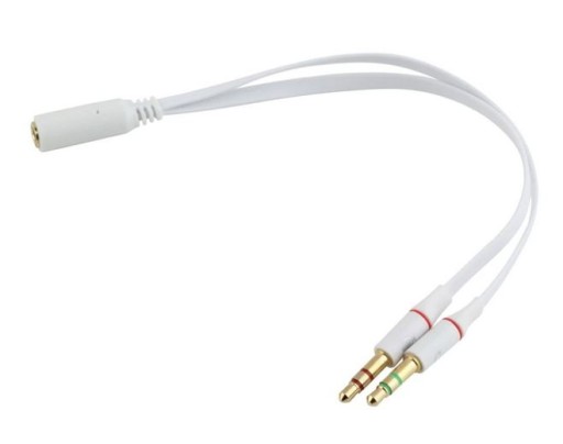 Adaptér na kábel slúchadiel Splitter Jack 3.5 KVALITA
