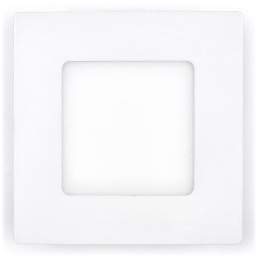 ZAPOMÍNAJÚCI ŠTVORCOVÝ LED PANEL 3W NEUTRÁLNA BIELE STROPNÁ LAMPA 4500K
