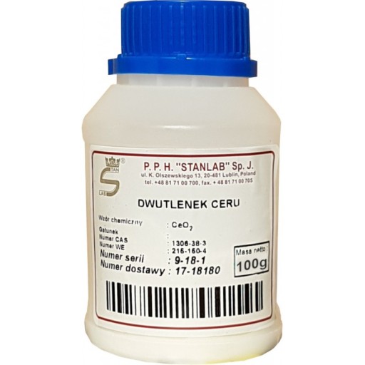 STANLAB CERIUM DIOXIDE Leštenie skla 100g