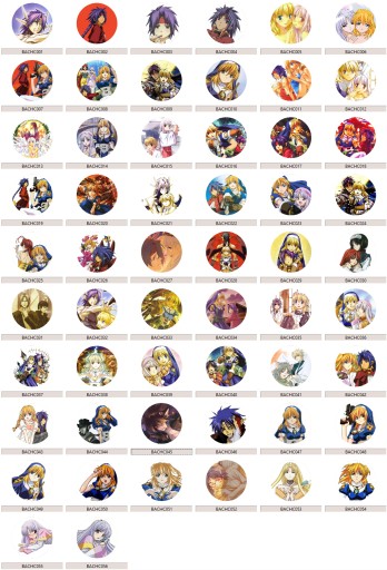 Manga Anime Chrno Crusade Pins MNOHÉ DIZAJNY