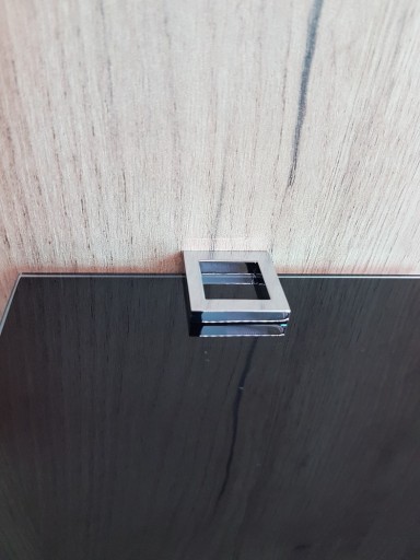Upevnenie na policu: sklo, 440B 4-26mm chrómová doska