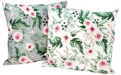 Bunda obliečka na vankúš 40x40 Flowers Sivé ruže