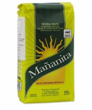 Yerba Mate Elaborada Mananita 500g - Las Marias