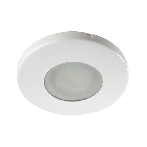 Tesné okrúhle biele stropné svietidlo MARIN CTS80