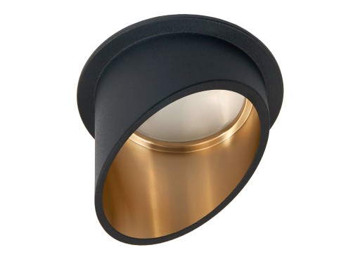 SET ČIERNE HALOGÉNOVÉ SVIETIDLÁ + LED 5W + GU10