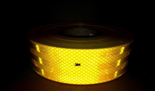 3M 983-71 REFLEXNÁ KONTUROVÁ PÁSKA samolepiaca 55mm/1m žltá