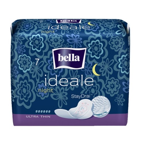 Bella Ideale StayDrai Night hygienické vložky 7 ks.