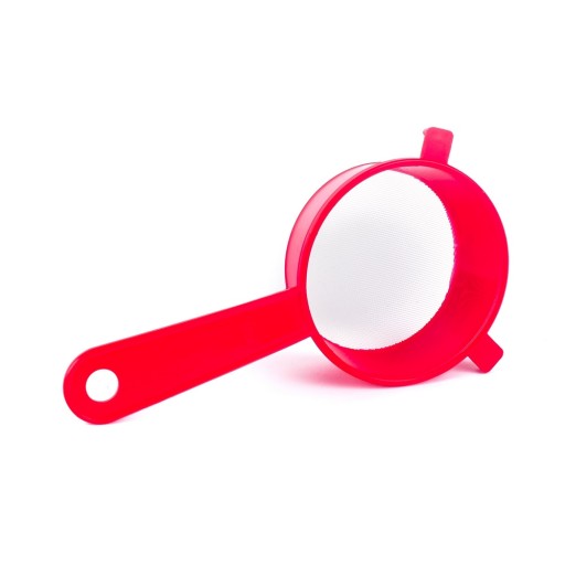 Husté plastové sitko s rukoväťou, 9 cm