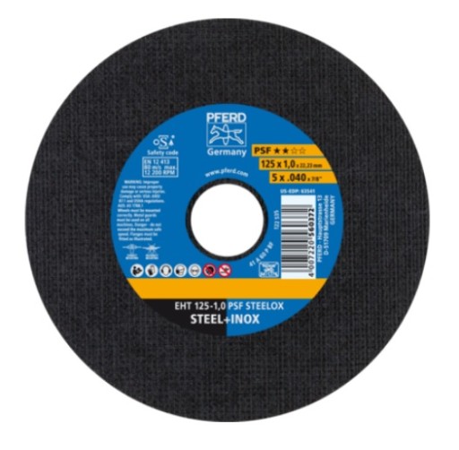 PFERD NEREZOVÝ rezací kotúč 125x1 na rezanie kovov
