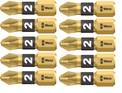 Wera - Bit 855/1 TH PZ 2x25mm - t séria na drevo