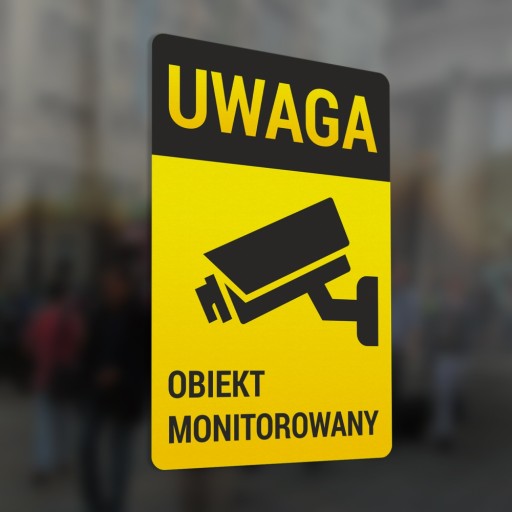 Monitorované zariadenie - nálepka, monitorovanie 10x15