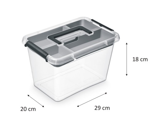 PRVÁ SADA ORGANIZÁTORA NÁDOBA NA LIEKY 6,5 L + VLOŽKA