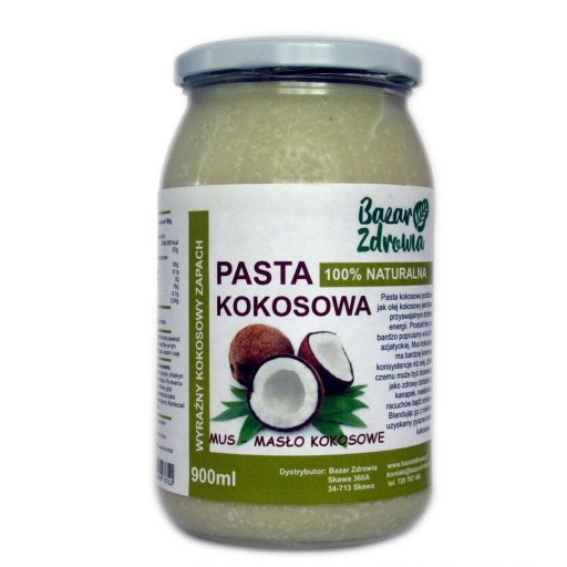 KOKOSOVÁ PASTA 900g bez prísad, prírodná + ZDARMA
