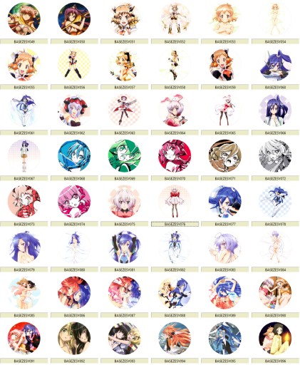 Senki Zesshou Symphogear Pins VEĽKÝ VÝBER