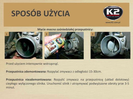 K2 ČISTIČ VSTREKOVAČA KARBURÁTORA EGR TURBO