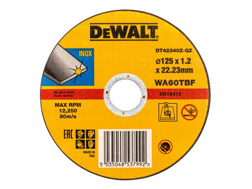 DEWALT rezací kotúč na kov 125x1,2 DT42340Z