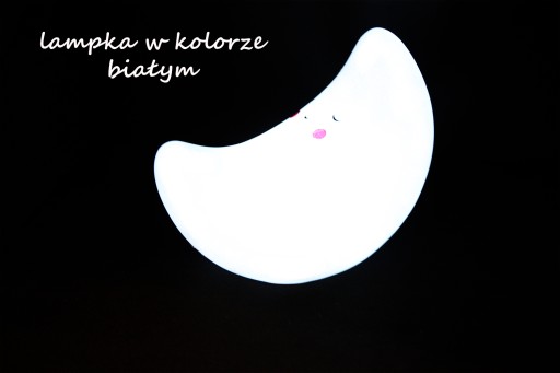 MESIAČNÁ NOČNÁ LAMPA 3 FARBY 13CM E0755 EMAJ