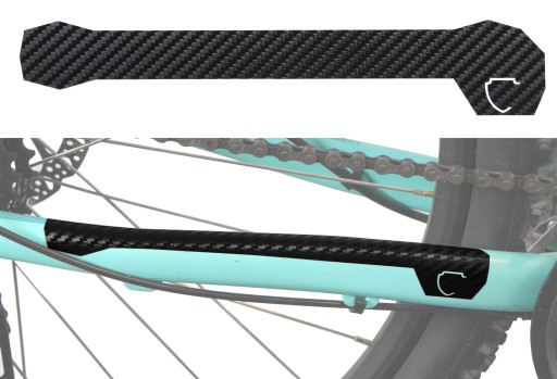 BikeGuard CARBON Kryt reťaze 23cm 3M FÓLIA