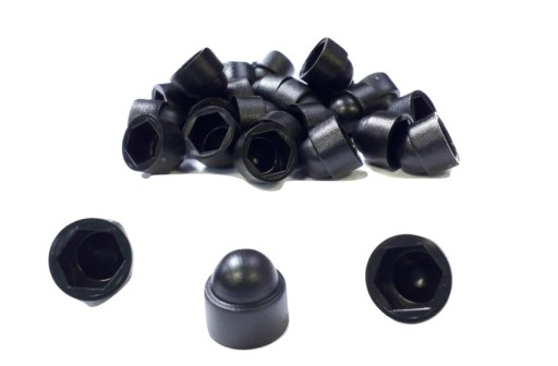 Kryt skrutky M6 Matica skrutky 100 ks GRAPHITE