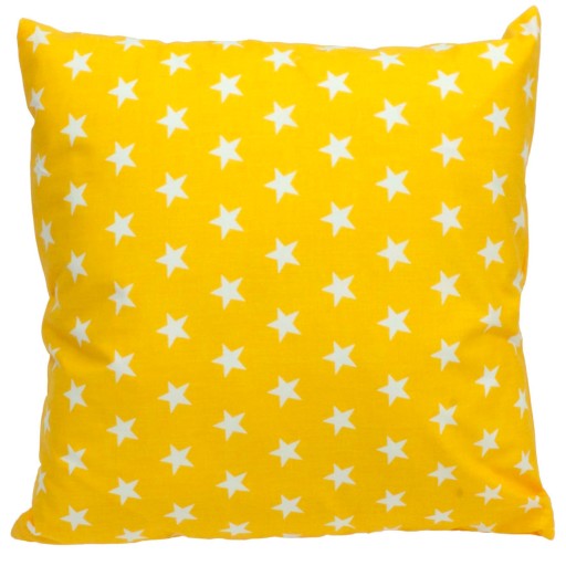 Bunda obliečka na vankúš 45x45 Stars on Yellow