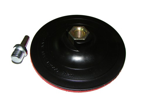 DISKOVÝ ADAPTÉR SO VELCRO 125MM ZÁVIT M14 + SKRUTKA