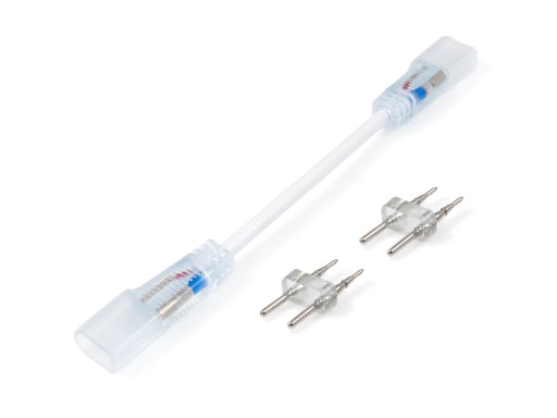 KONEKTOR PRE LED NEÓNOVÉ PÁSY 8X16MM, DLHÝ OBOJSTRANNÝ