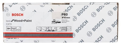 Brúsny papier na suchý zips 93x185 mm GR.60 BOSCH