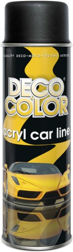 DECO MAT ČIERNY LAK AKRYLÁTOVÁ FARBA 500ml