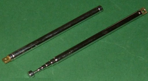 Teleskopická anténa 40 cm 6 segmentov vysoká 24h (1152)