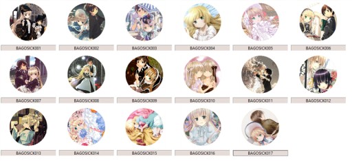 Manga Anime Gosick Pins MNOHÉ DIZAJNY