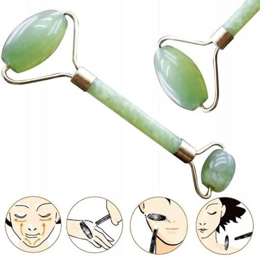 Jade roller ROLLER na tvár MASSAGER