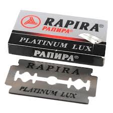 Holiace žiletky Rapira Platinum Lux 5 kusov