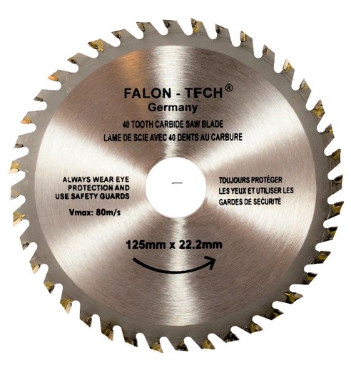 WIDIA WOOD SHIELD 125 mm x 22,2 x 40T WIDIA
