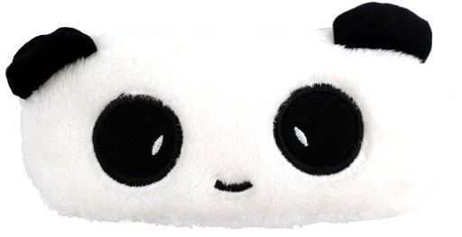 POUZDRO PENDER, PLYŠOVÁ KOZMETICKÁ TAŠKA PANDA