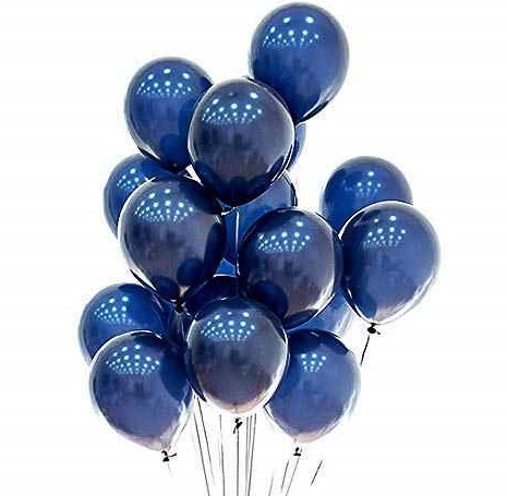 Námornícke modré balóny Najnovší trend Narodeninová svadba