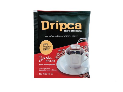DRIPCA mletá káva s filtrom PODÁVANIE 5 ks