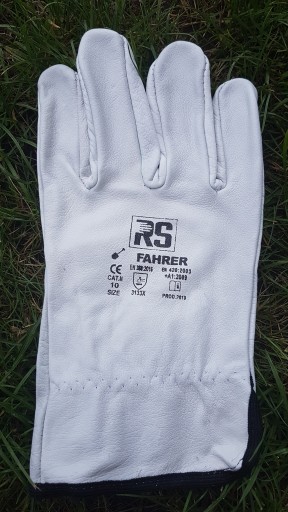 RLCS Celokožené rukavice FITTING, zváranie kože RS FAHRER, veľkosť 9