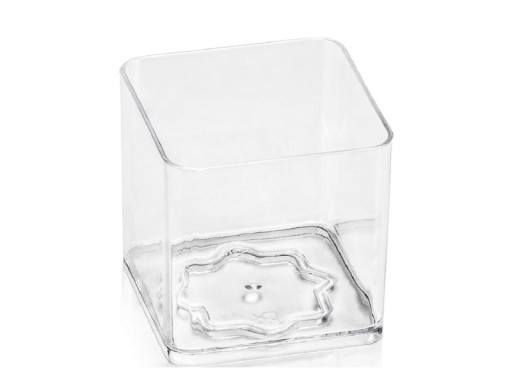 FINGERFOOD Cup Cube dezertná nádoba 80ml 9 ks.