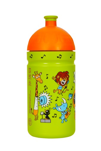 ZDRAVÁ DETSKÁ FĽAŠA PRE DETI ZOO ZELENÁ 500ml