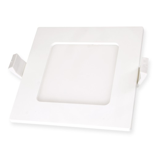 Štvorcový panel LED vstavaný 9W=50W 638lm stropné svietidlo Plafond