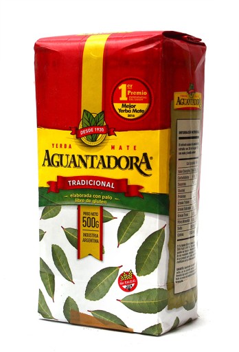 Yerba Mate Aguantadora Elaborada con Palo Tradicional 500g 0,5kg