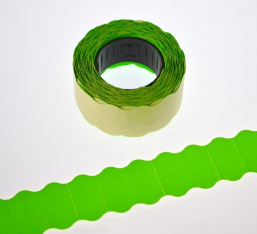 JEDNORADOVÁ PÁSKA FARBA VLNY (5) ČERVENÁ PLAST